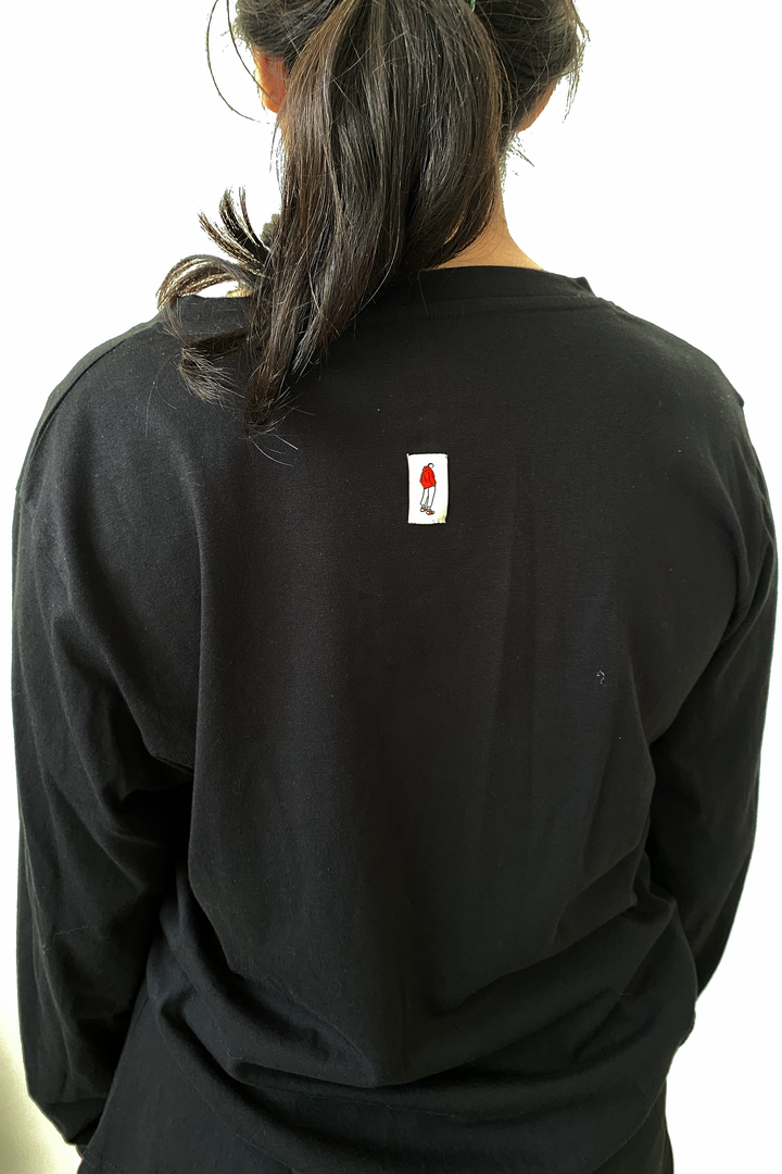 Long Sleeve Tee in Black