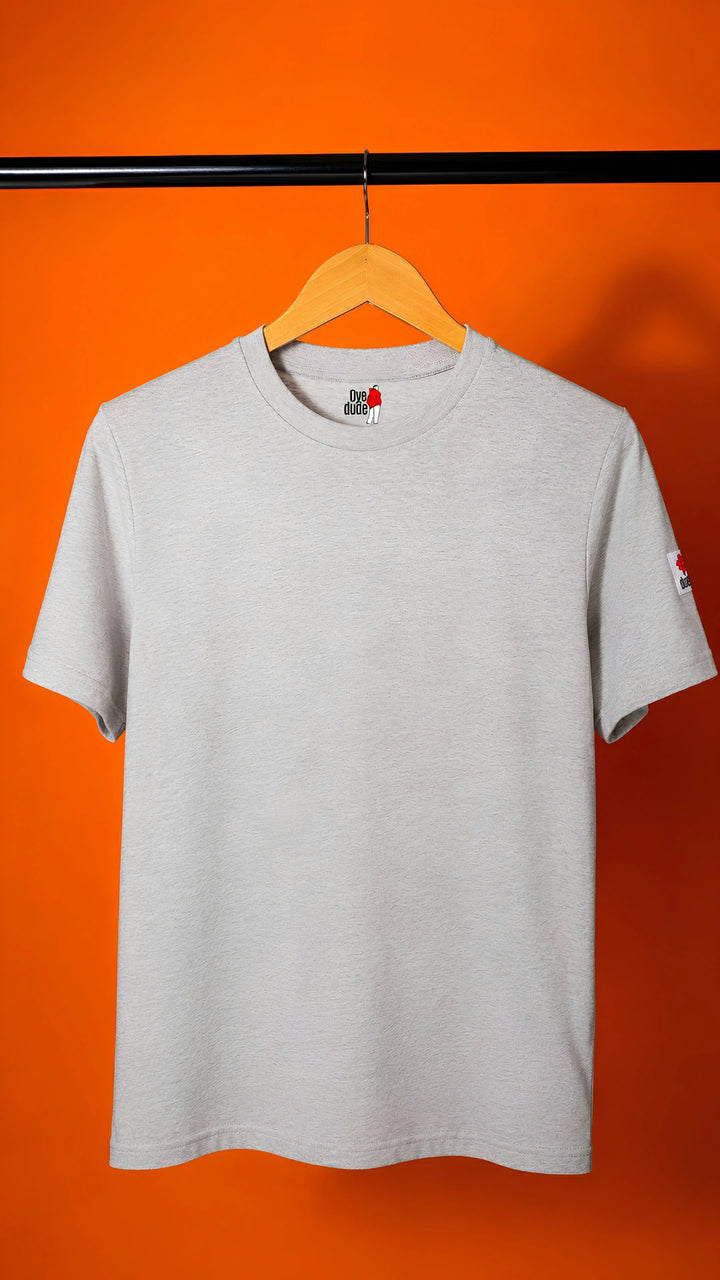 Men's Crew Neck T-Shirt in Grey