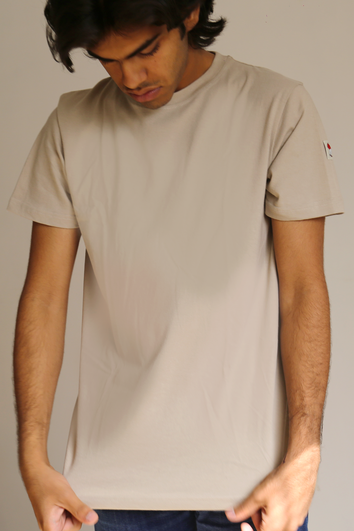 Men’s Regular Fit T-shirt in Khaki