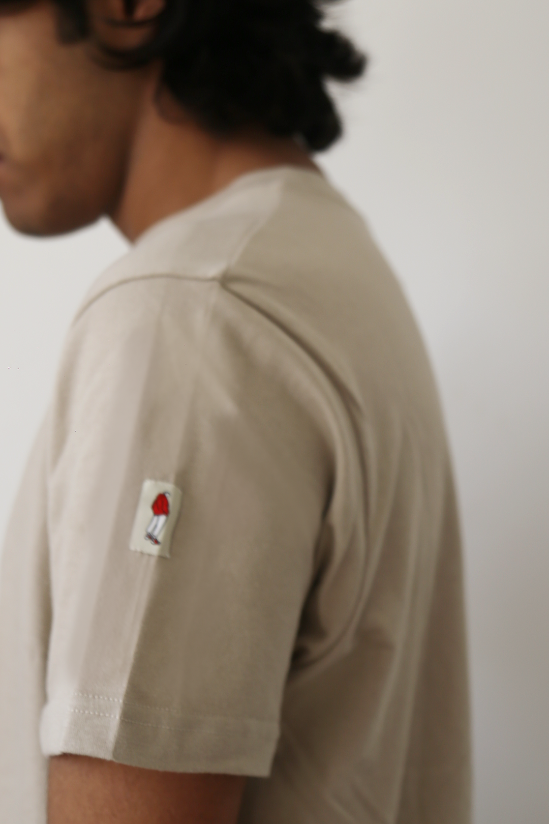 Men’s Regular Fit T-shirt in Khaki