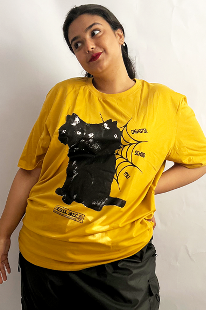 Disaster Behind You Tshirt for Girls