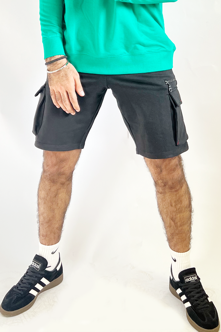 Black Cargo Short